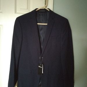 Mens H&M navy blue blazer 34R brand new